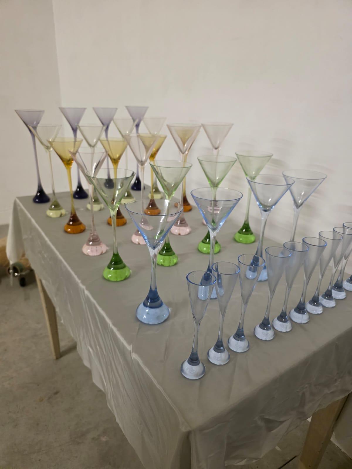 Raro servizio modello Bouquet di Baccarat da 42 pezzi per 12 persone in vendita 11