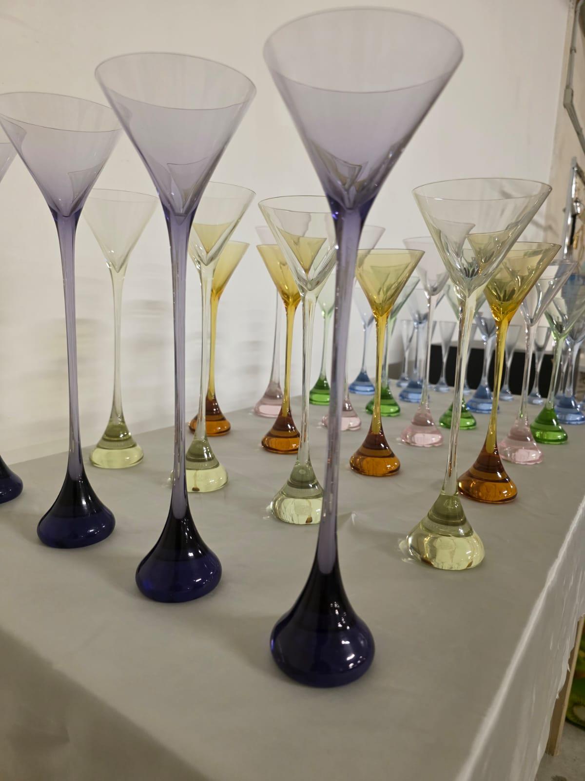 French Raro servizio modello Bouquet di Baccarat da 42 pezzi per 12 persone in vendita