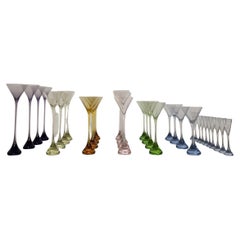 Raro servizio modello Bouquet di Baccarat da 42 pezzi per 12 persone
