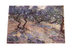 Raro tappeto/arazzo Danese Ege Axminster – Vincent van Gogh “Olive Trees”