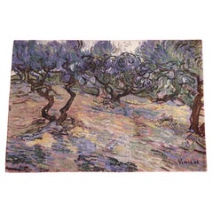 Raro tappeto/arazzo Danese Ege Axminster – Vincent van Gogh “Olive Trees”
