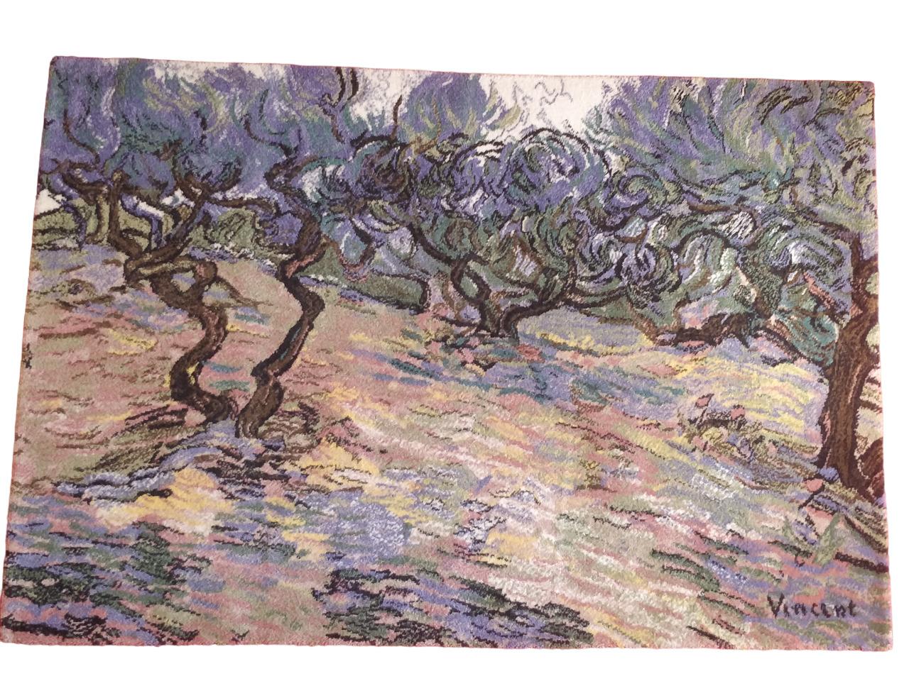 Rare Danish Ege Axminster rug - Vincent van Gogh 