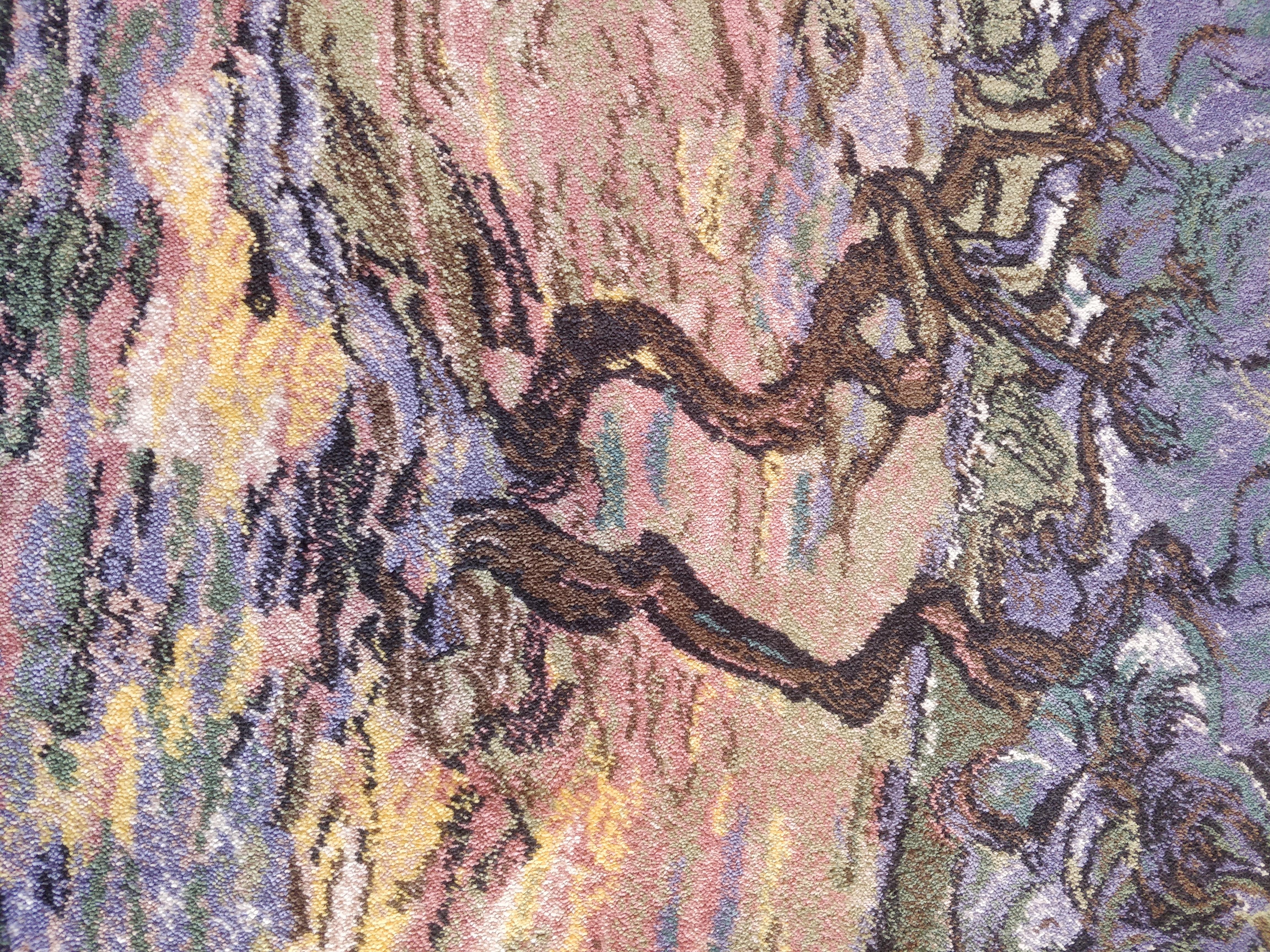 Late 20th Century Rare Danish Ege Axminster rug - Vincent van Gogh 