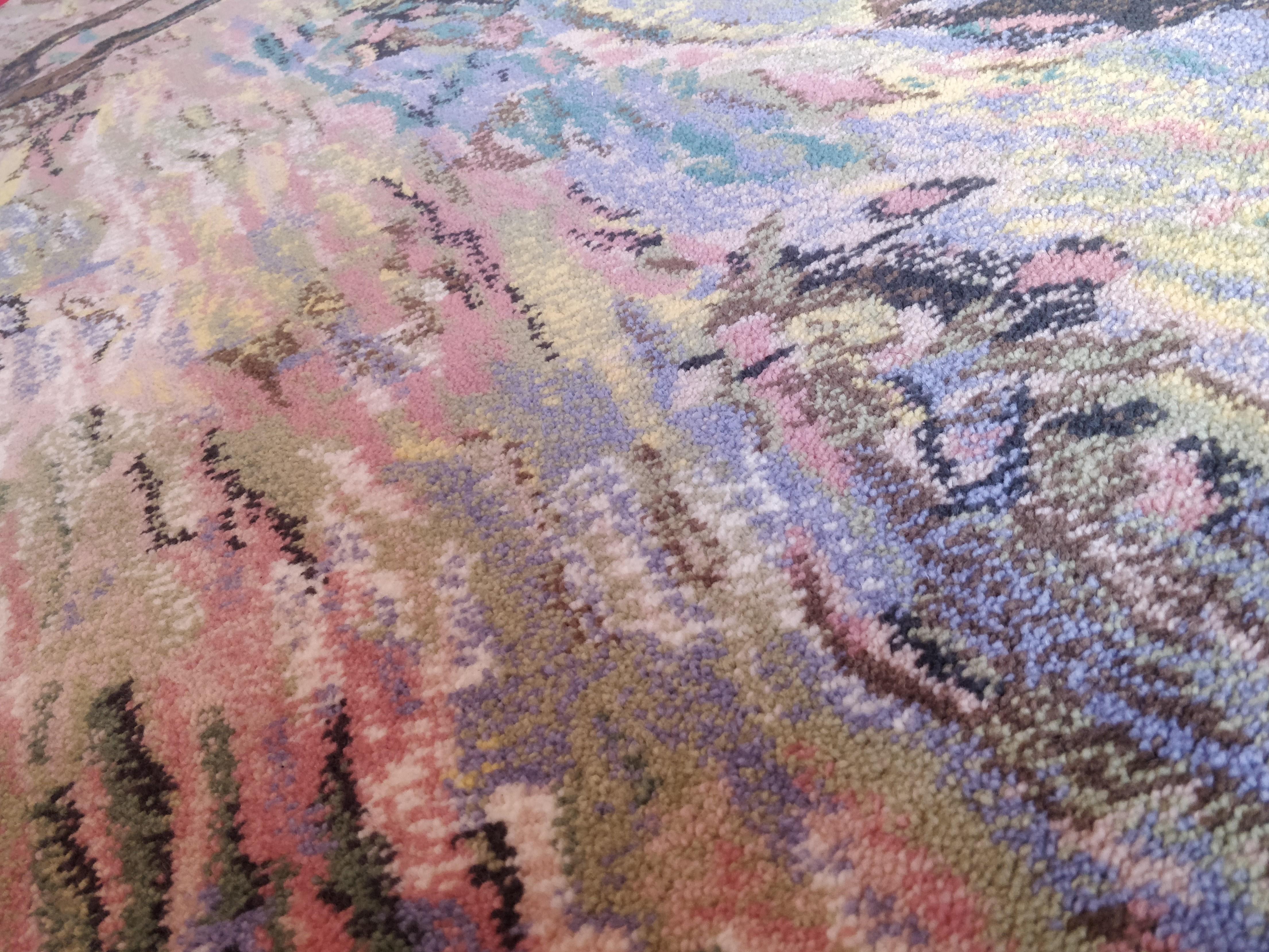 Wool Rare Danish Ege Axminster rug - Vincent van Gogh 