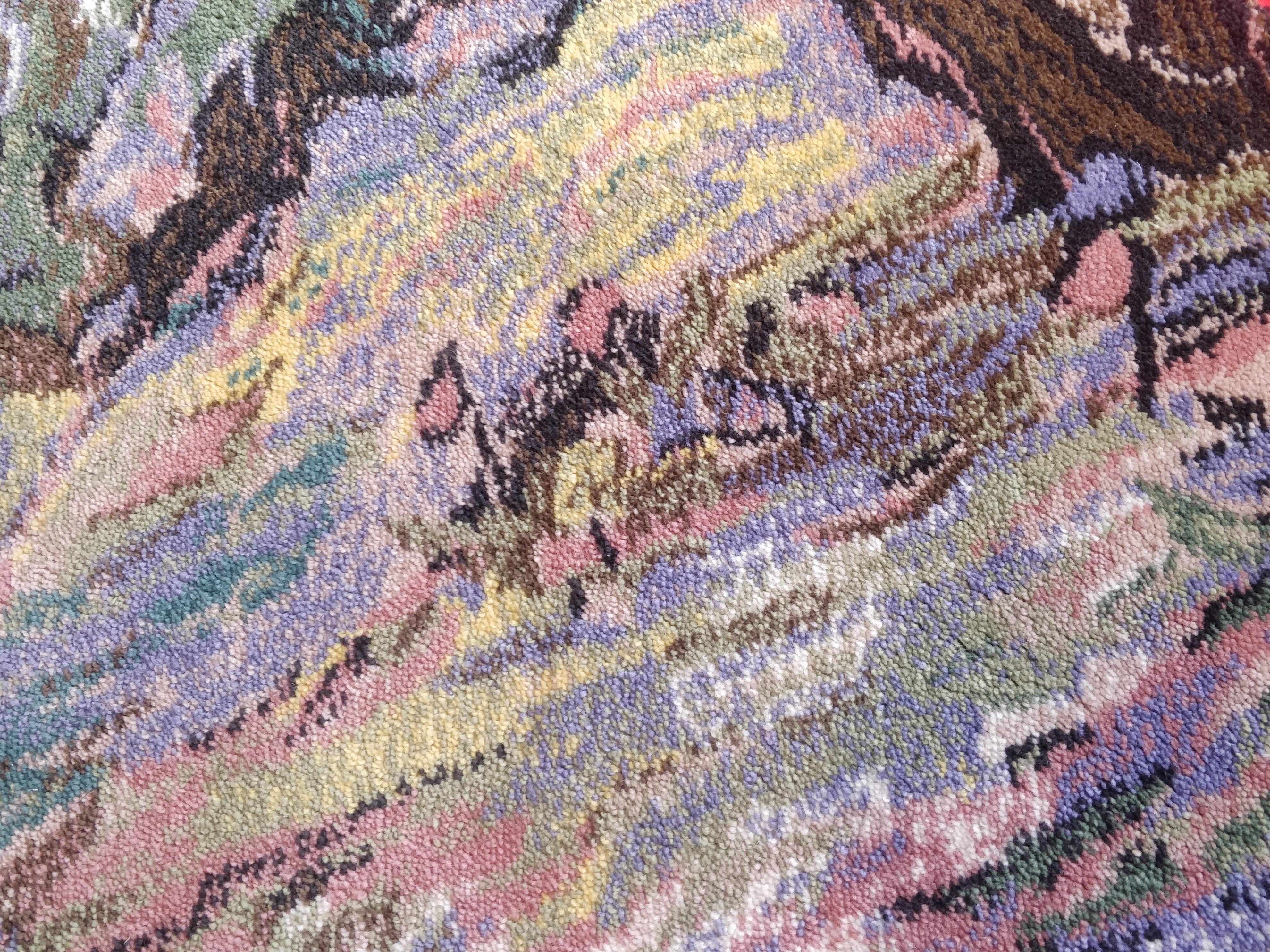 Rare Danish Ege Axminster rug - Vincent van Gogh 