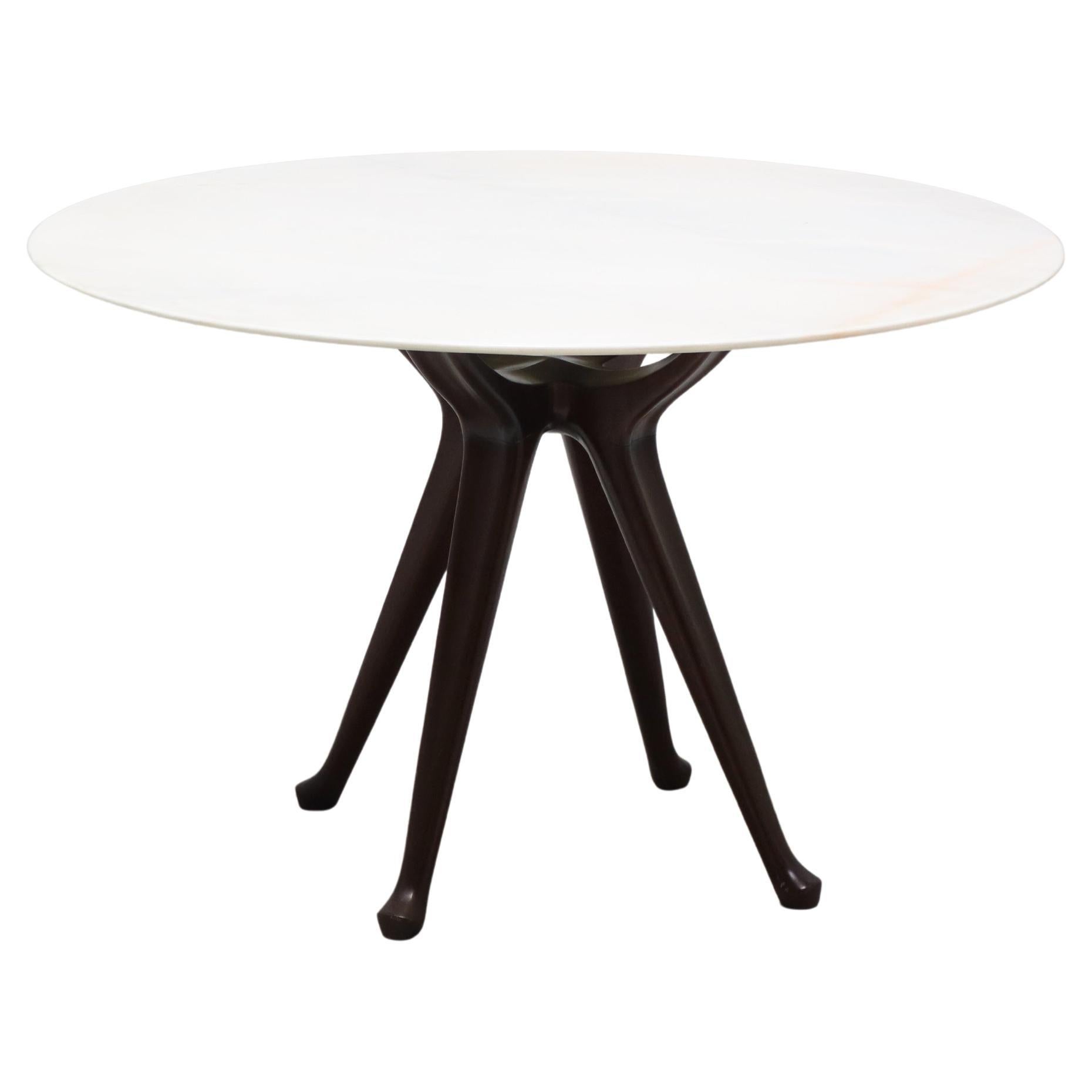 Raro Tavolo Da Pranzo  Osvaldo Borsani Modello 7387 AVB