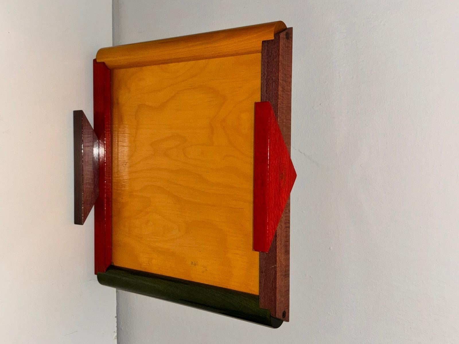 Métal Quadrotto Accademia Lagostina Memphis design ETTORE SOTTSASS 1980 en vente