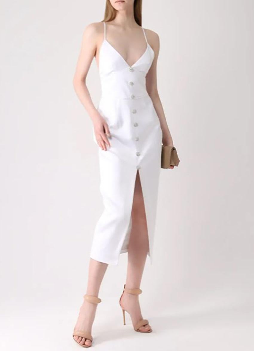 rasario white dress
