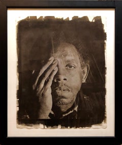 Large Photograph George (Seeing in the Dark Series) Van Dyke Brown Photo Print