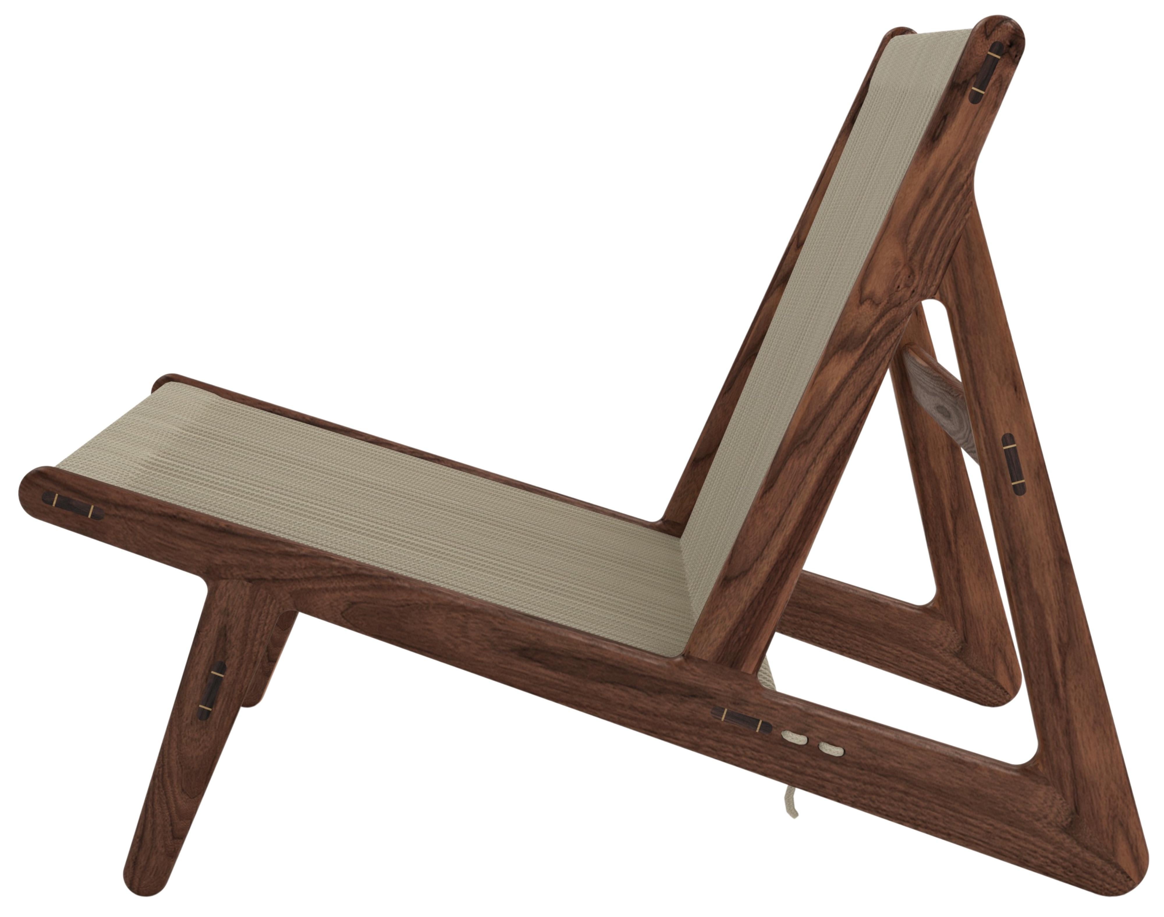 Rasmussen 'MR01' Initial Chair in Nussbaum für Gubi im Zustand „Neu“ im Angebot in Glendale, CA