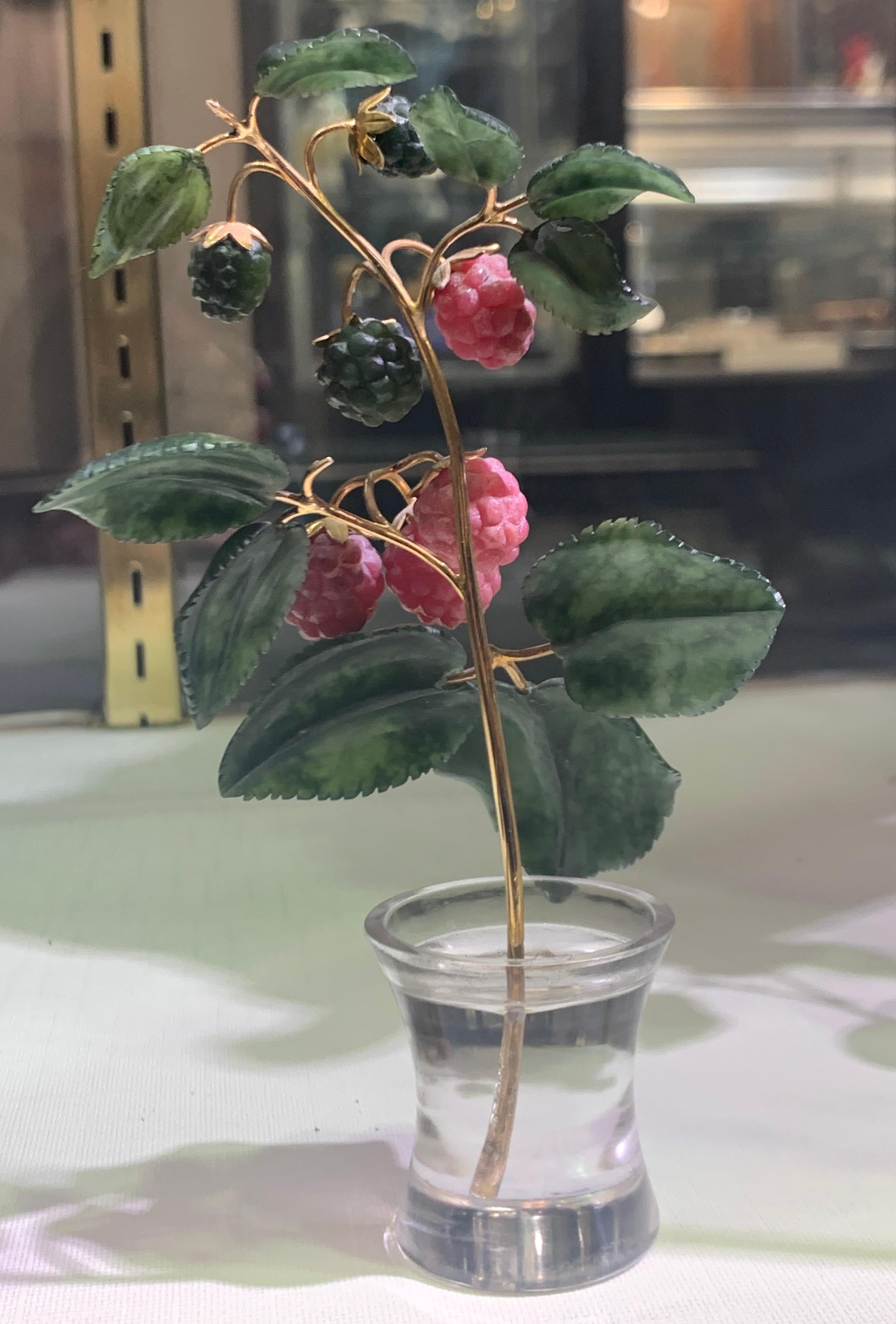 Women's or Men's Raspberry Flower Pot For Sale