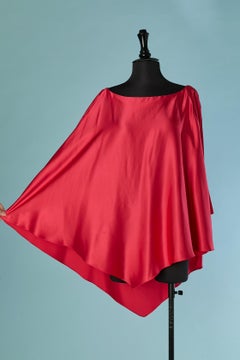 Raspberry pink poncho ALEXANDRE VAUTHIER