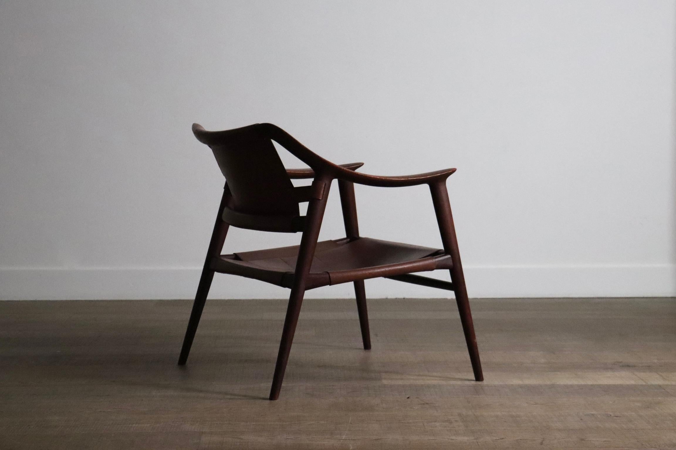Rastad And Relling Bambi Lounge Chair Gustav Bahus Norway 1950 For Sale 5