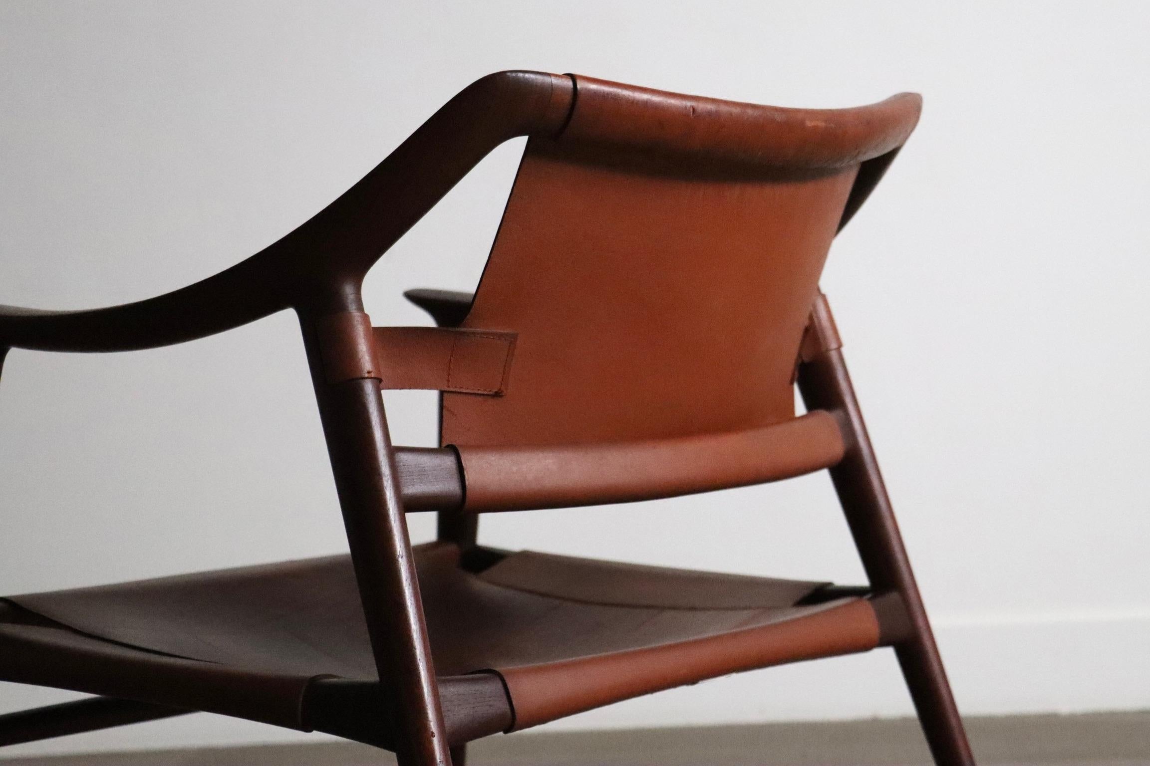 Rastad And Relling Bambi Lounge Chair Gustav Bahus Norway 1950 For Sale 11