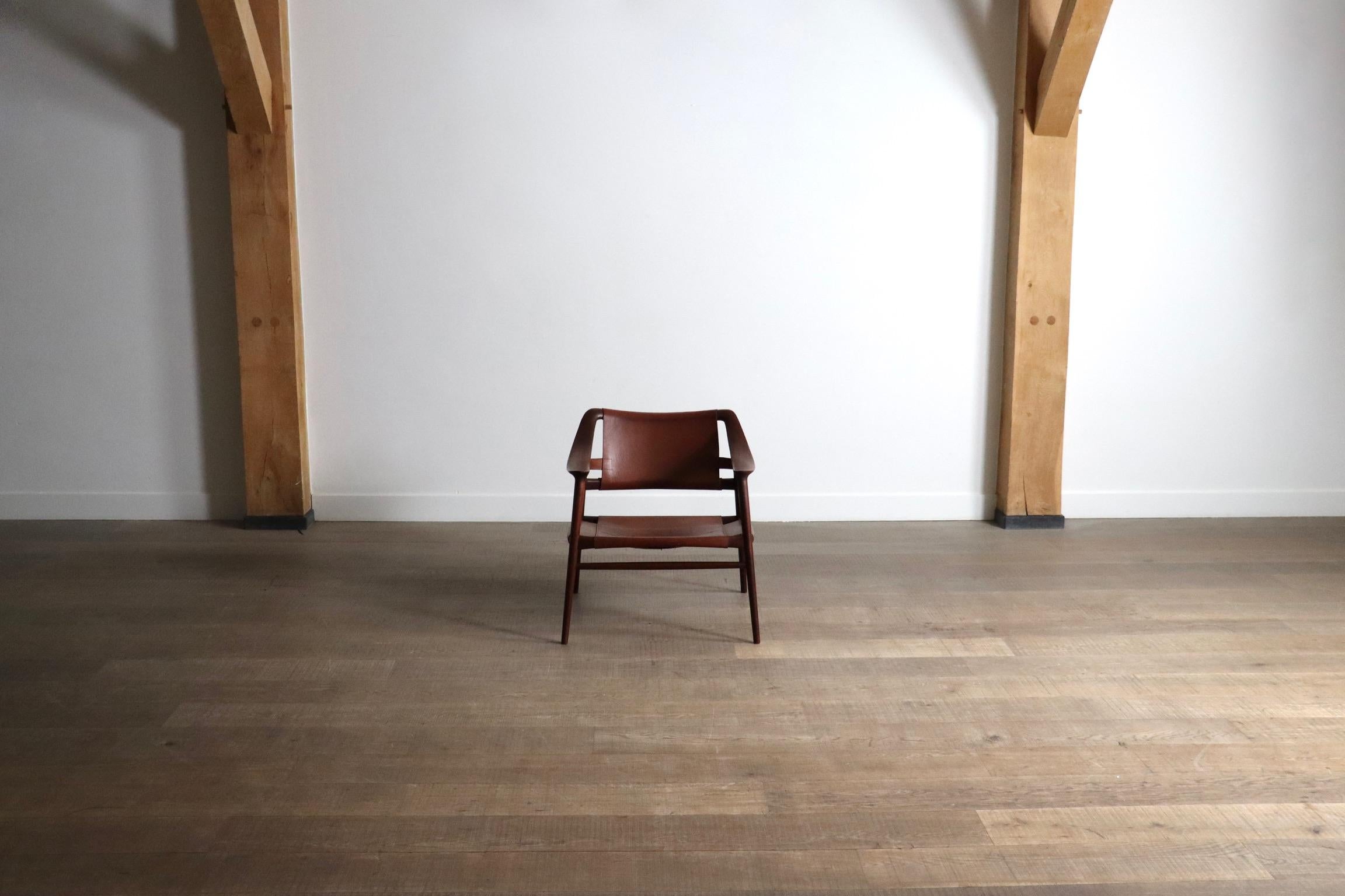 Rastad And Relling Bambi Lounge Chair Gustav Bahus Norway 1950 For Sale 1