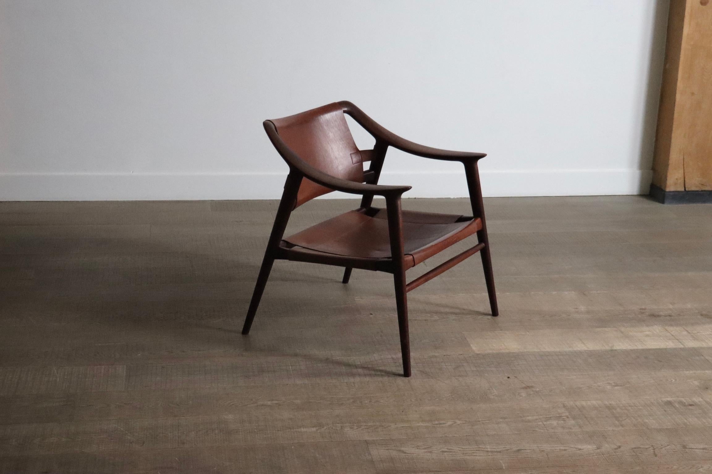 Rastad And Relling Bambi Lounge Chair Gustav Bahus Norway 1950 For Sale 4