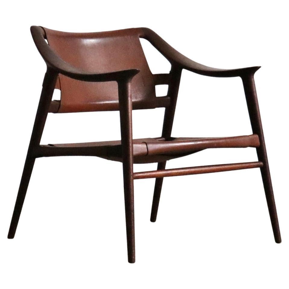 Rastad And Relling Bambi Lounge Chair Gustav Bahus Norway 1950 For Sale