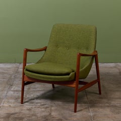 Silla de salón moderna de mediados de siglo de Rolf Rastad y Adolf Relling, años 50