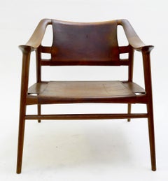 Rastad & Relling 'Bambi' Armchair in Cognac Leather, Norway, circa 1970s