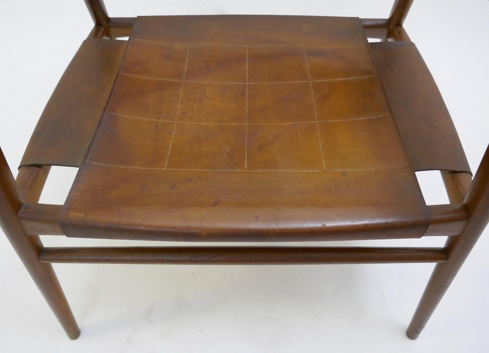 Rastad & Relling 'Bambi' Armchair in Cognac Leather, Norway, circa 1970s 2