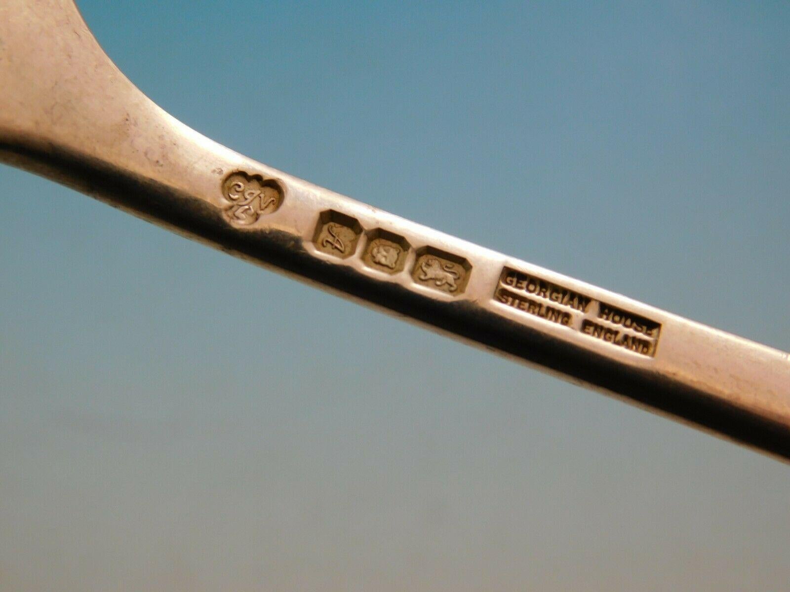 Argent sterling Rat Tail par Georgian House - Service de couverts en argent sterling - 52 pièces - Angleterre