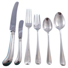 Rat Tail von Tiffany & Co. Sterling Silber Besteck Set Service 75 Stück Abendessen