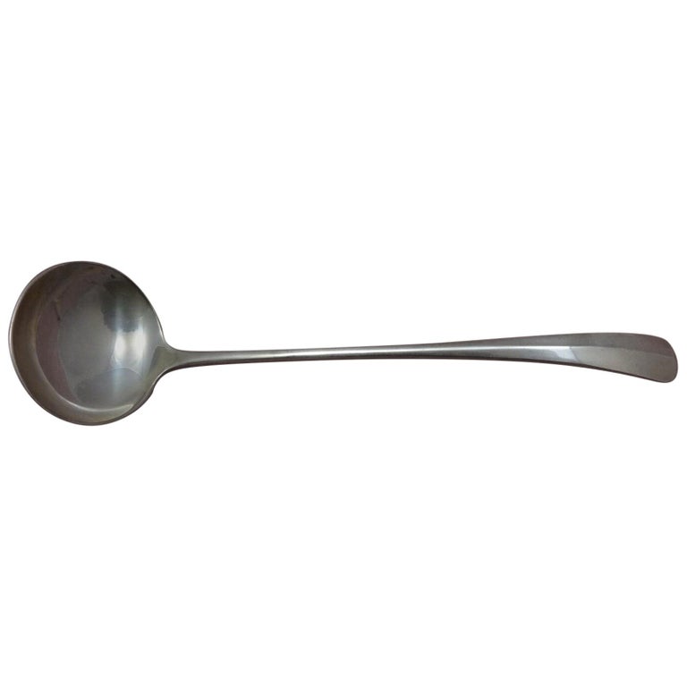 Rat Tail by Tiffany & Co. Sterling Silver Sauce Ladle Long Handle For Sale