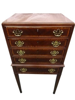 Rat Tail by W. Wilson Sterling Silver Flatware Set Service 94 Pc England w/Chest