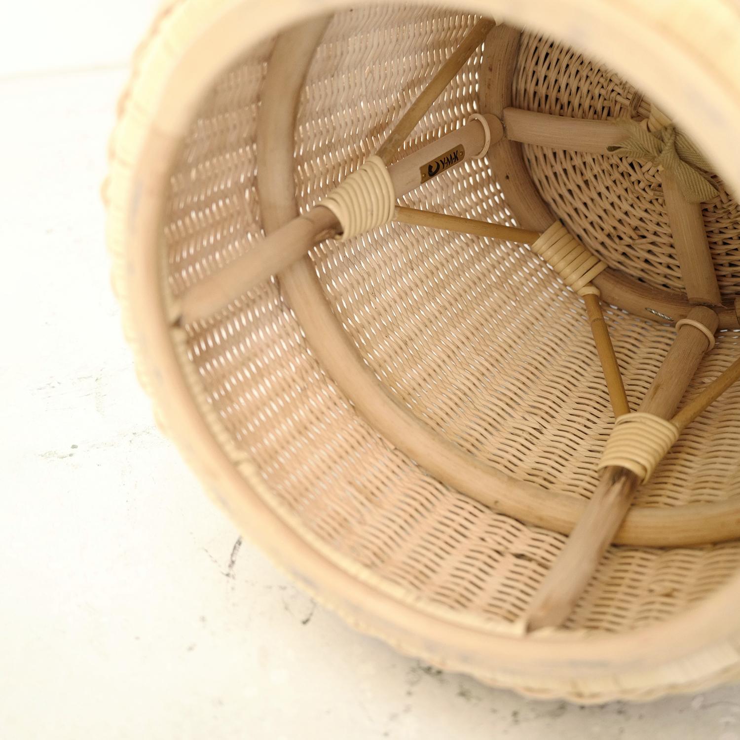 Hand-Crafted Ratan Stool by Isamu Kenmochi , 2022, Y･M･K-NAGAOKA For Sale