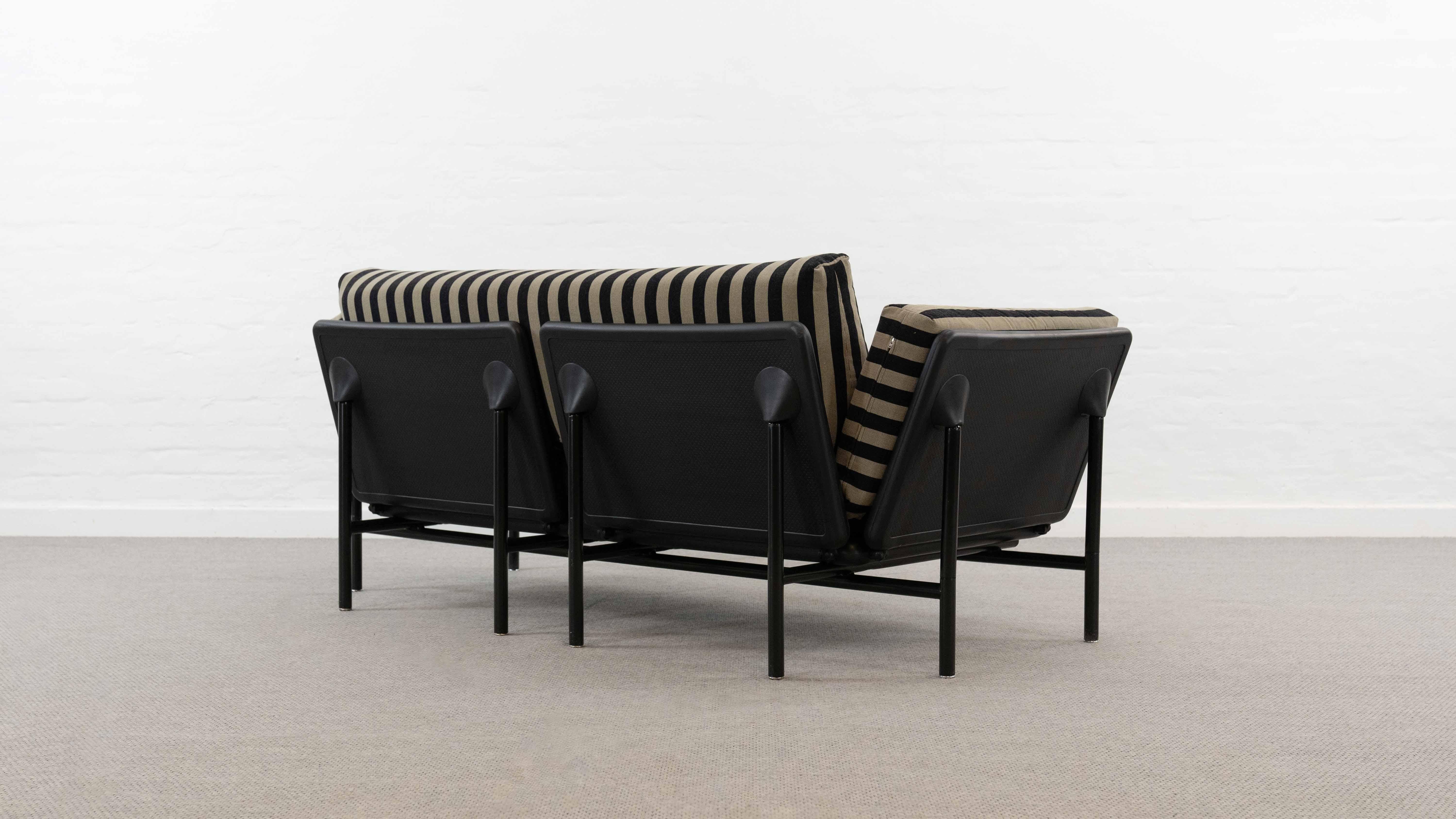RATAPLAN SOFA - DAYBED BY ROBERTO TAPINASSI FOR DEMA, ITALY 80s 4