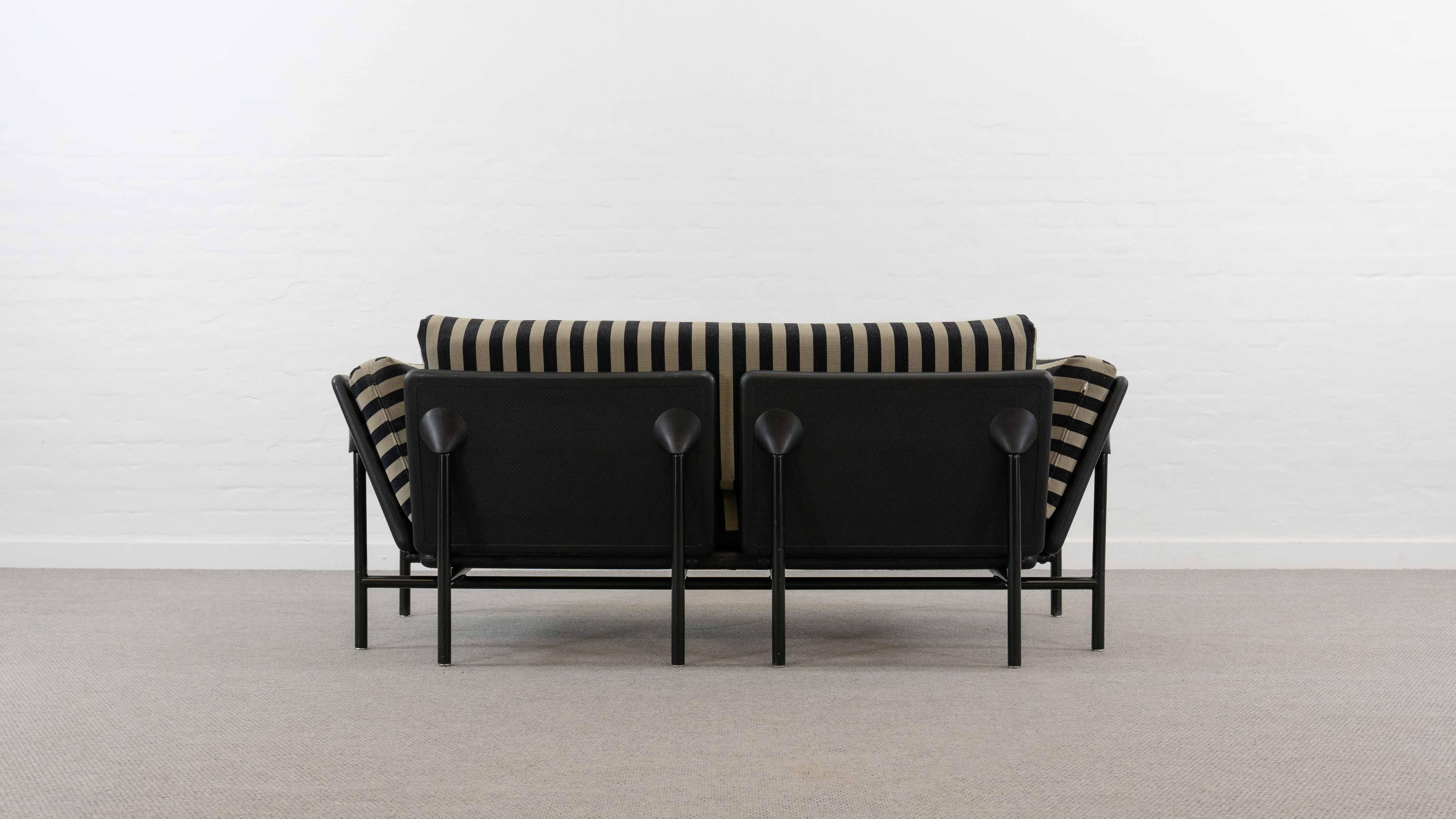 RATAPLAN SOFA - DAYBED BY ROBERTO TAPINASSI FOR DEMA, ITALY 80s 5