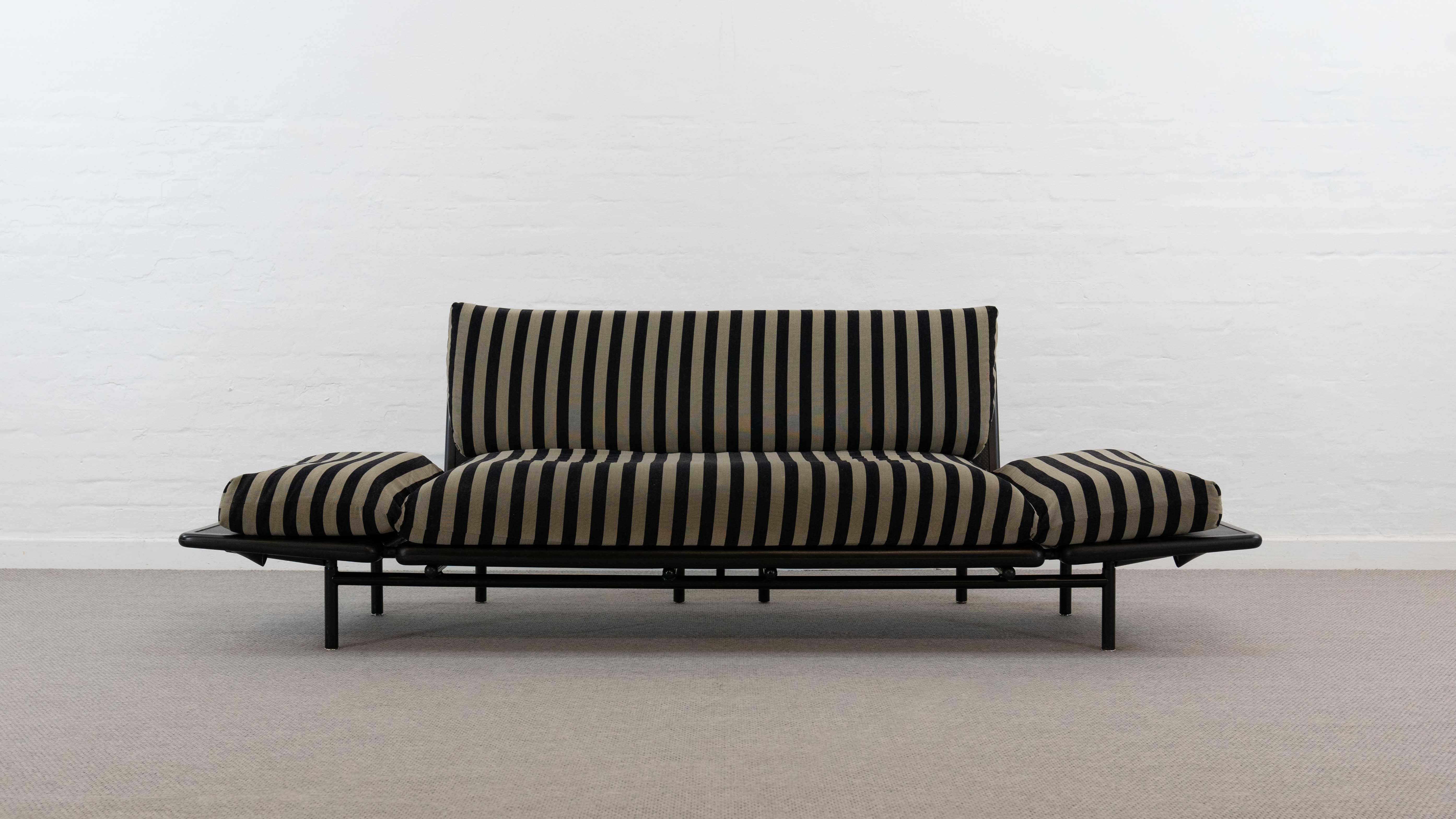 Italian RATAPLAN SOFA - DAYBED BY ROBERTO TAPINASSI FOR DEMA, ITALY 80s