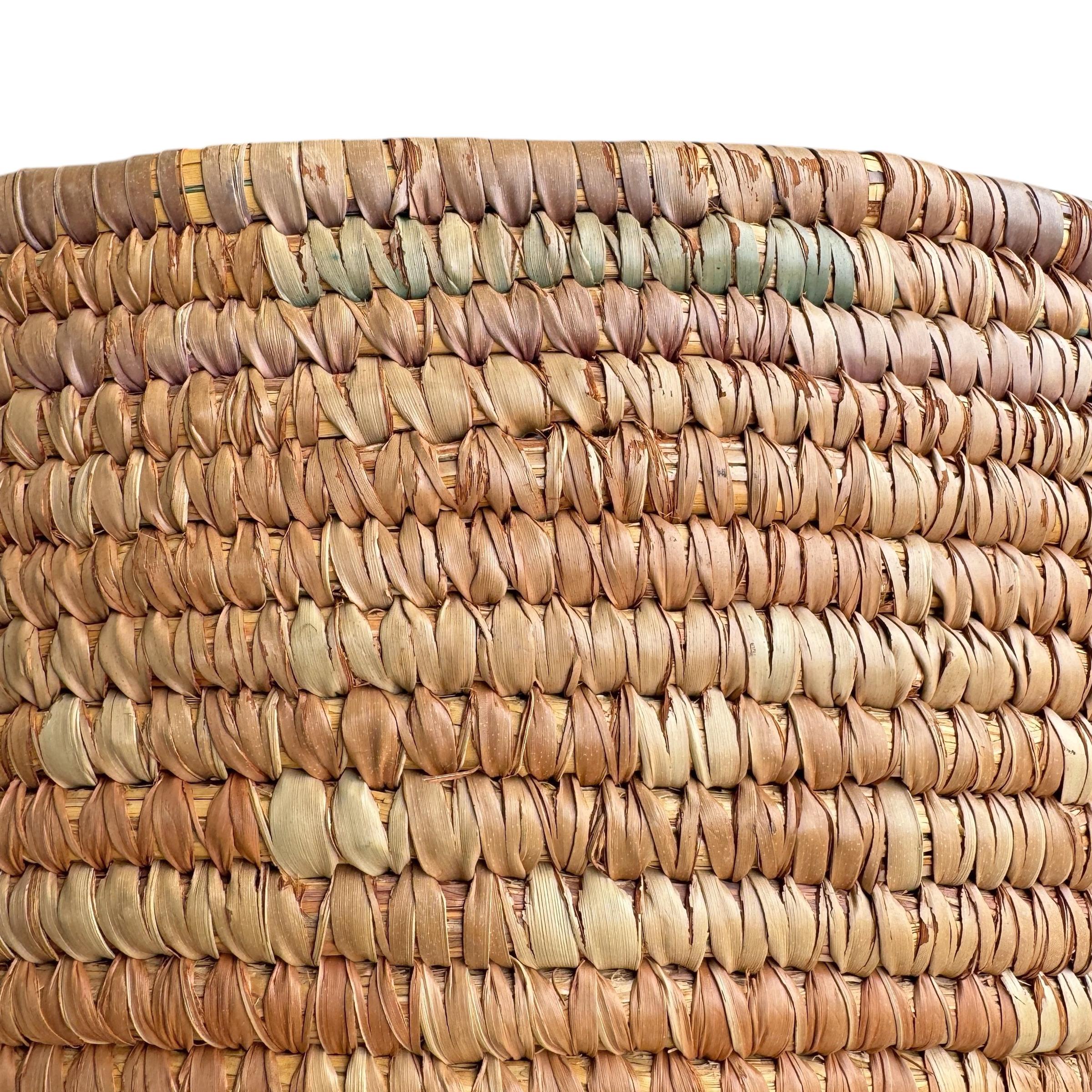 Rather Large 20th Century Hausa Basket For Sale 5