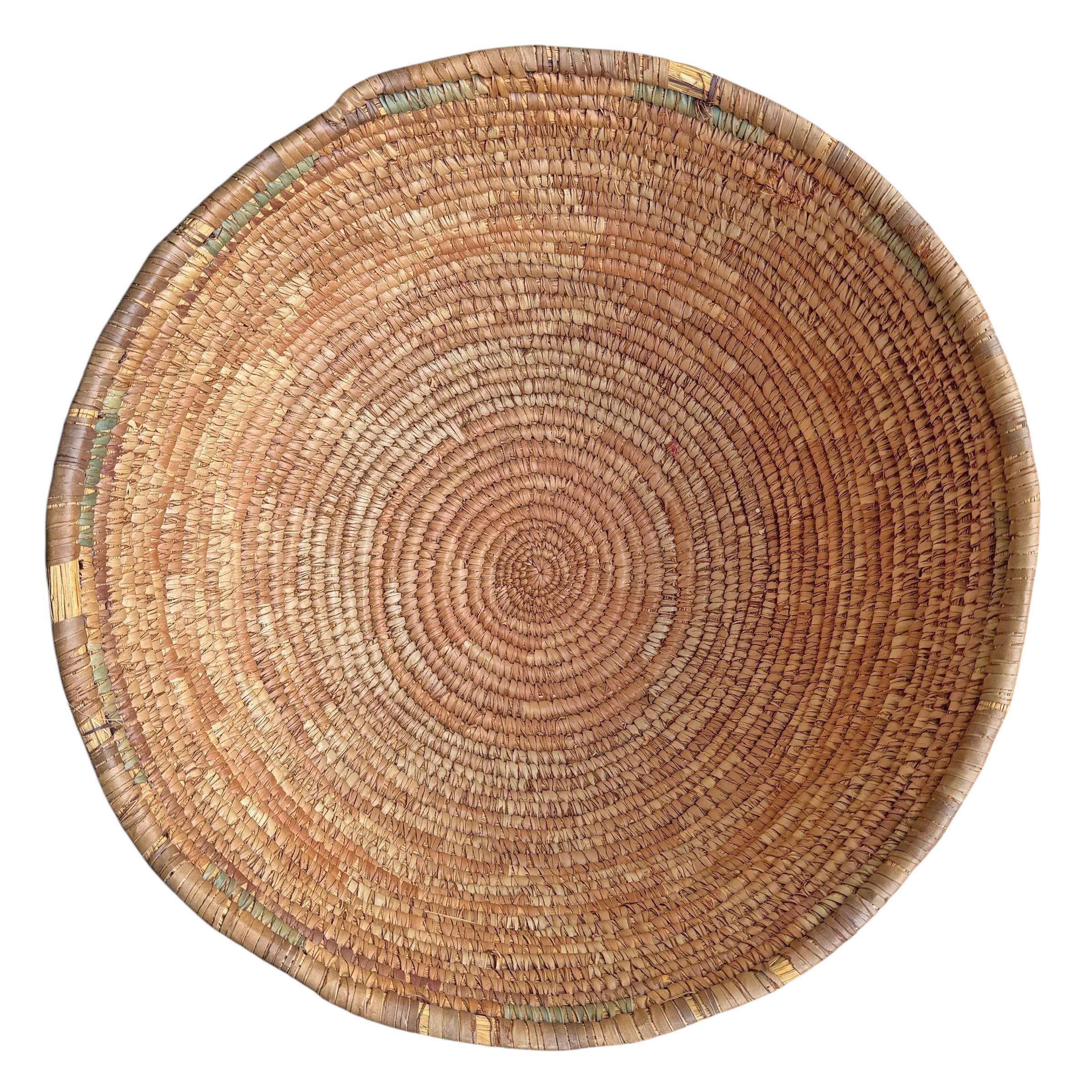 Rather Large 20th Century Hausa Basket For Sale 1