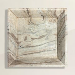 Rather Large Carved Marble Tray