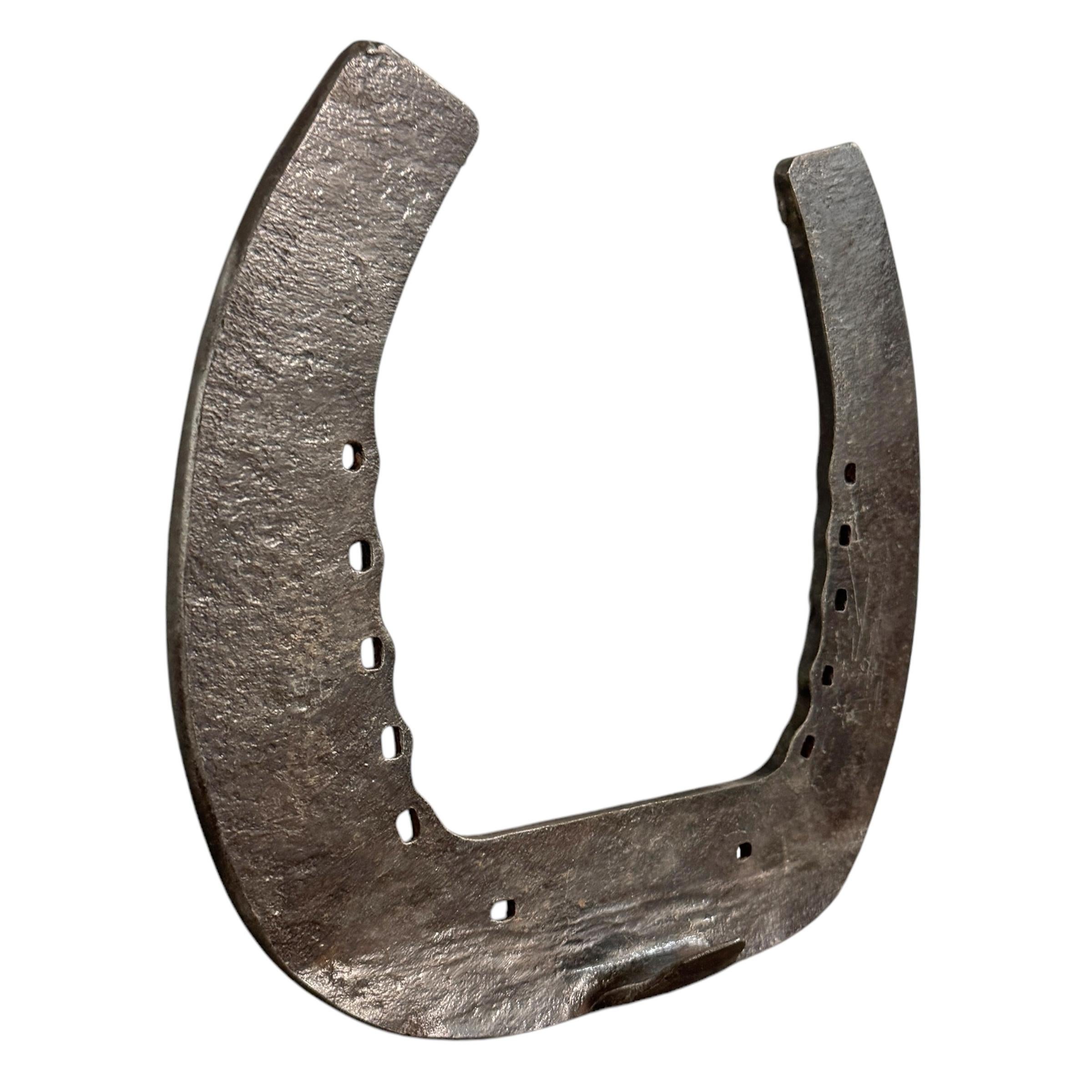 American Rather Large Early 20th Century Shire Horseshoe Hook For Sale