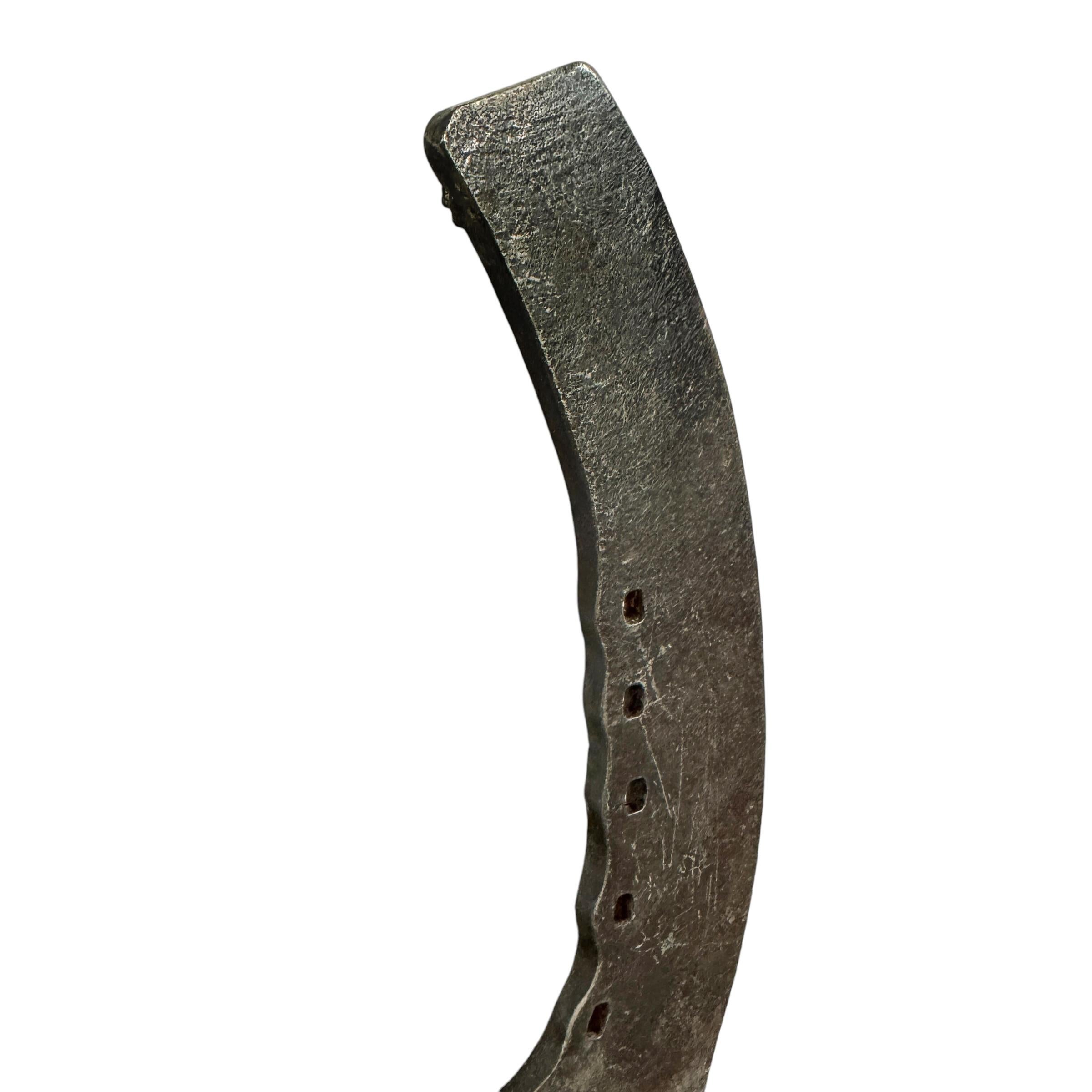 Rather Large Early 20th Century Shire Horseshoe Hook For Sale 1