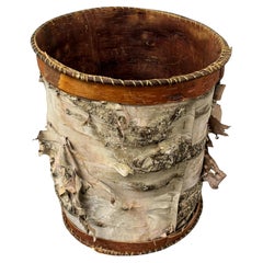 Rather Large Oneida Birch Bark Bucket