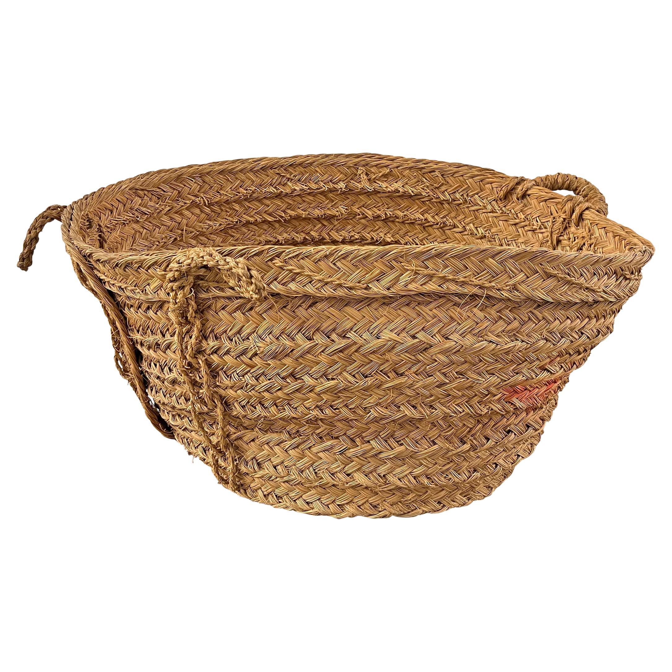 Rather Large Vintage French Vineyard Basket