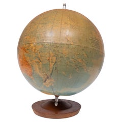 Raths Politischer Erdglobus 1950s Germany