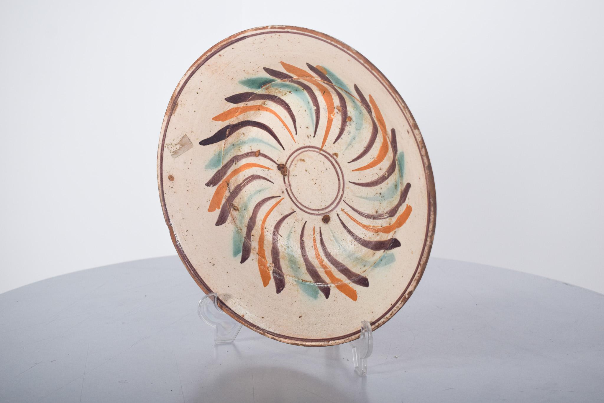 Mid-Century Modern “Ratinho” Bowl in Portuguese Earthenware from Coimbra For Sale