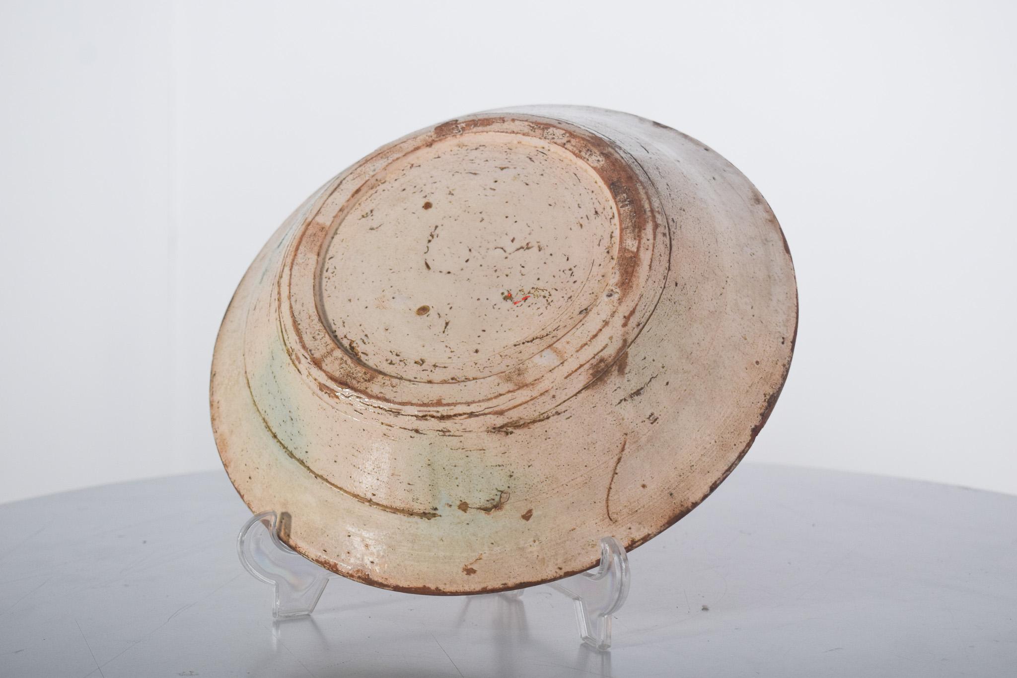 “Ratinho” Bowl in Portuguese Earthenware from Coimbra In Fair Condition For Sale In Lisboa, Lisboa