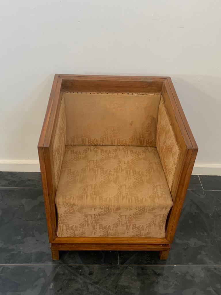 Rationalist Armchair from Vezzani, 1930s In Good Condition In Montelabbate, PU