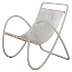 Rationalist Curved Iron Amchair