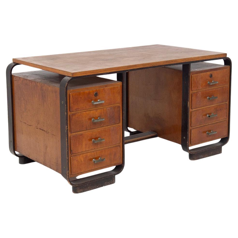 Rationalist Italian Desk by Giuseppe Pagano