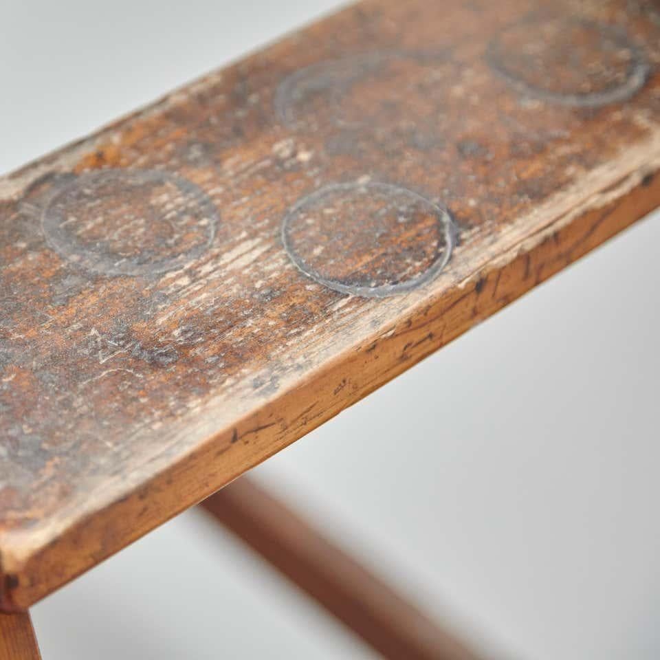 Escalera racionalista de madera, hacia 1940 3