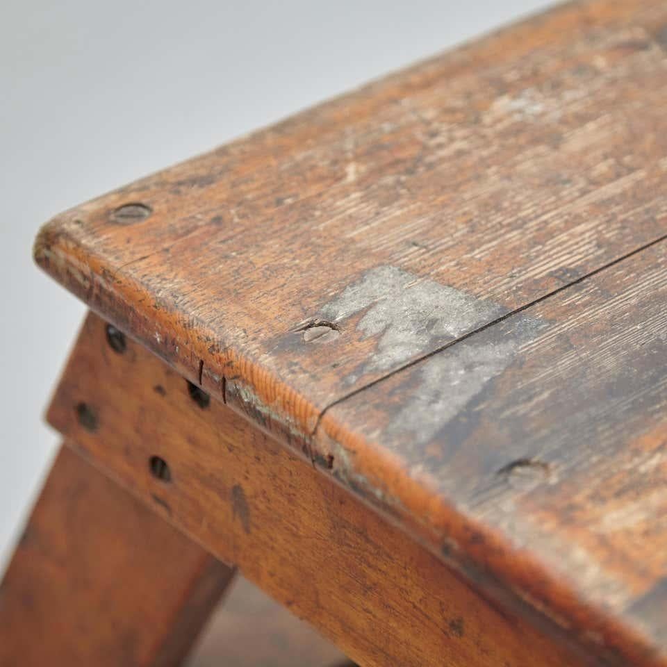 Escalera racionalista de madera, hacia 1940 5