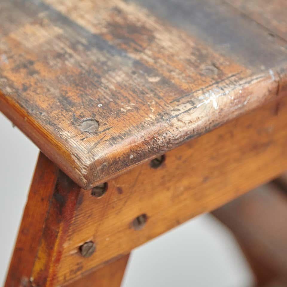Escalera racionalista de madera, hacia 1940 7