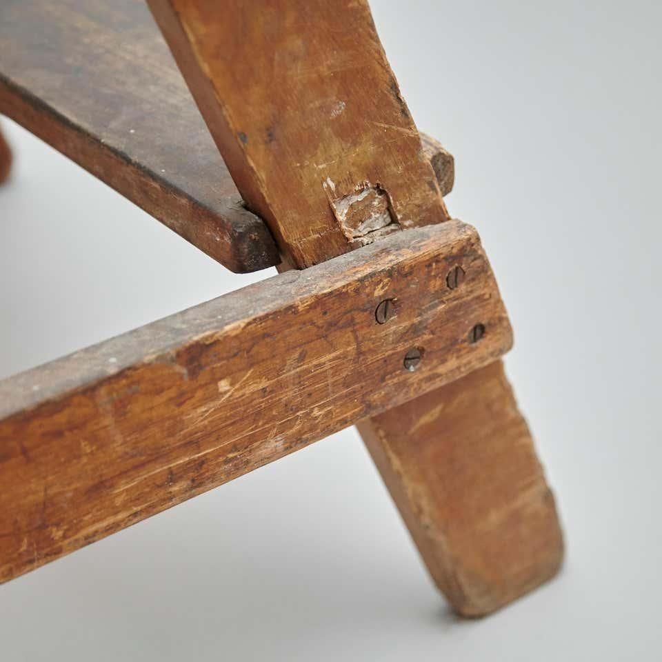 Escalera racionalista de madera, hacia 1940 1