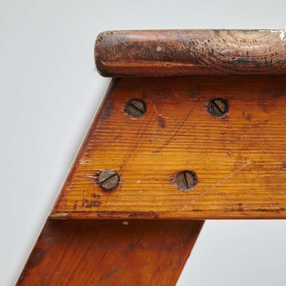 Escalera racionalista de madera, hacia 1940 2